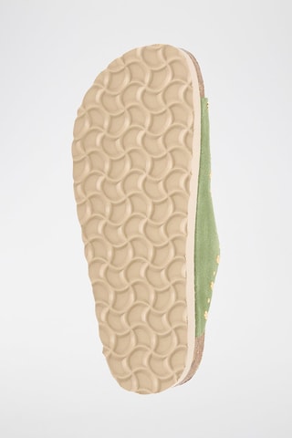 Mules en cuir - Vert