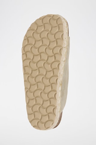 Sandales plateformes en nubuck - Kaki