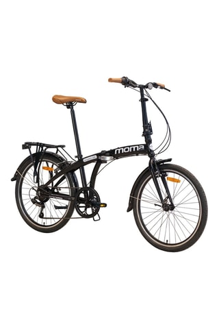 Bicicletta pieghevole Light 24" - Nero  - 7 velocità - 170-195 cm