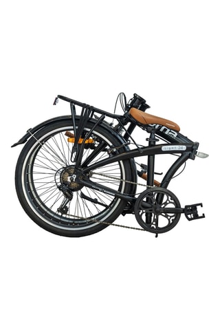 Bicicletta pieghevole Light 24" - Nero  - 7 velocità - 170-195 cm