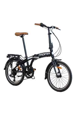 Bicicletta pieghevole Light 20" - Nero - 7 velocità - 155-180 cm
