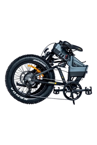 Mountain bike elettrica E-FAT 20 PRO - Grigio e nero - 20