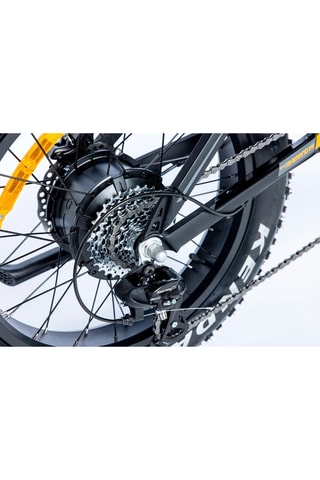 Mountain bike elettrica E-FAT 20 PRO - Grigio e nero - 20