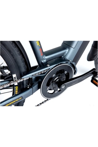 Bicicletta elettrica da città Ebike 28 PRO MC - Nero-28" - 170-195 cm - Fino a 120 km