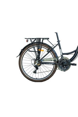 Bicicletta da città Urban - 26" Shimano Nero - 21 velocità - 155-180 cm