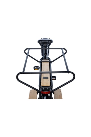 Bicicletta cargo elettrica da città E-Long - Nero -20"/26"
