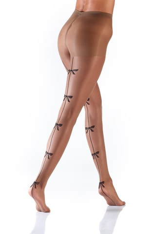 2 collants Distingue - 40 deniers - Beige