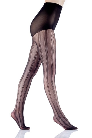 2 collants Précieuse - 40 deniers - Noir