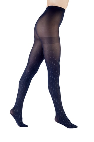 2 collants Lanterne - 40 deniers - Noir