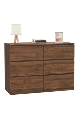 Commode 6 tiroirs Tom - 110 x 80 x 40 cm 