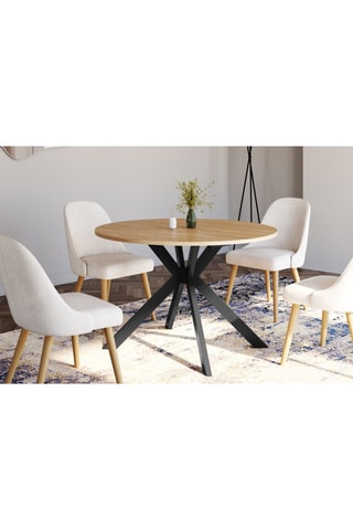 Table à manger extensible Spider - 110/200 x 75 x 110 cm