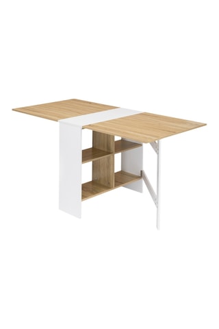 Table console pliable Edi - 80 x 33,5/150 x 75 cm