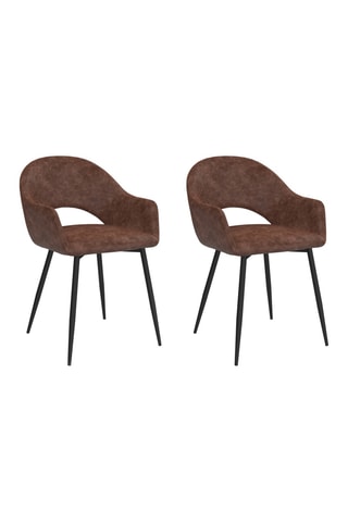 2 chaises Rebecca - 52 x 56 x 75 cm
