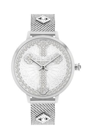 Stalen Quartz Horloge - Zilverkleurig