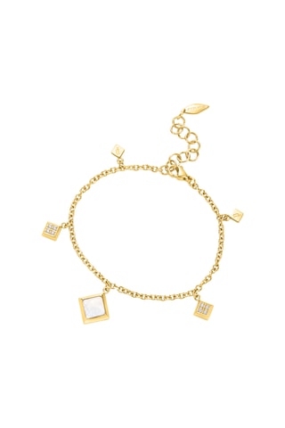 Armband van verguld messing