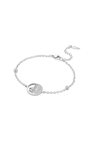 Armband -  Zilverkleurig en kristallen