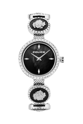 Stalen Quartz Horloge - Zilverkleurig en Zwart