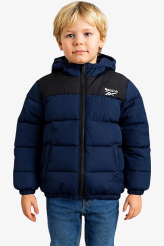 Parka con cappuccio  - Navy