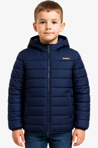 Parka con cappuccio  - Navy