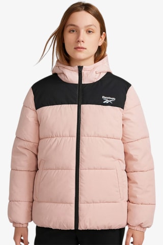 Parka con cappuccio  - Rosa