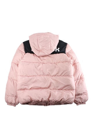 Parka con cappuccio  - Rosa