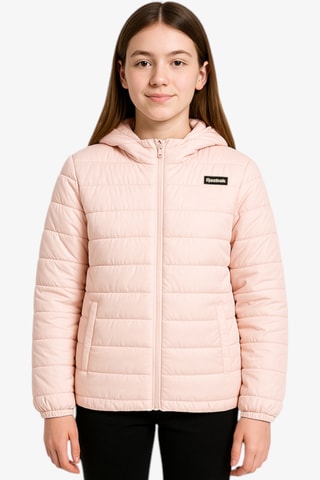 Parka con cappuccio  - Rosa