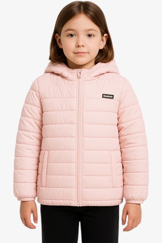 Parka con cappuccio  - Rosa