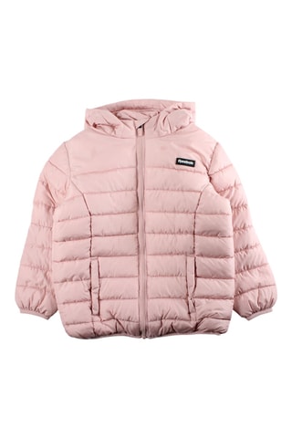 Parka con cappuccio  - Rosa