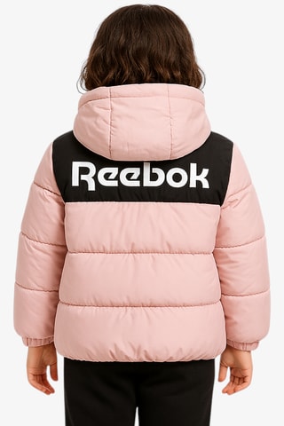 Parka con cappuccio  - Rosa