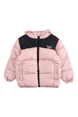 Parka con cappuccio  - Rosa