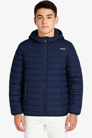 Parka con cappuccio  - Navy