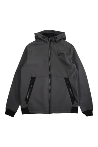 Giacca Softshell tecnica foderata in pile  - Grigio