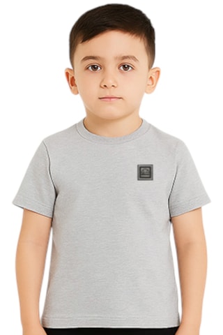 Pack 2 t-shirt e shorts  - Bianco e grigio