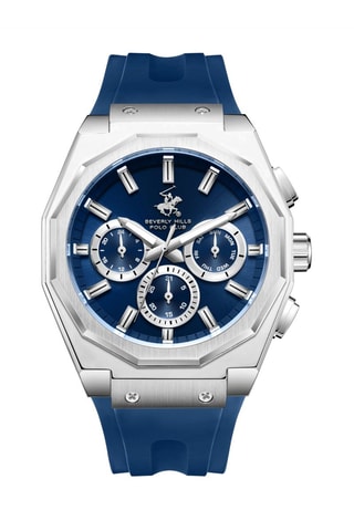 Reloj de cuarzo de silicona y cerámica