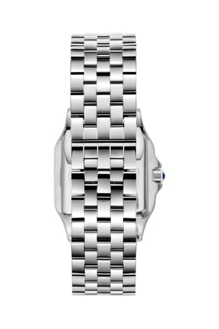 Reloj de cuarzo de metal y cerámica