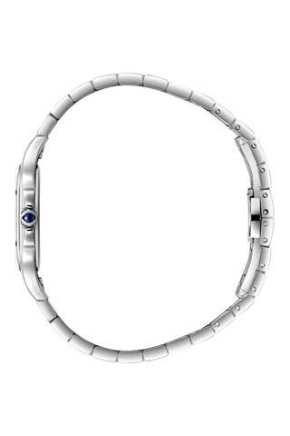 Reloj de cuarzo de metal y cerámica