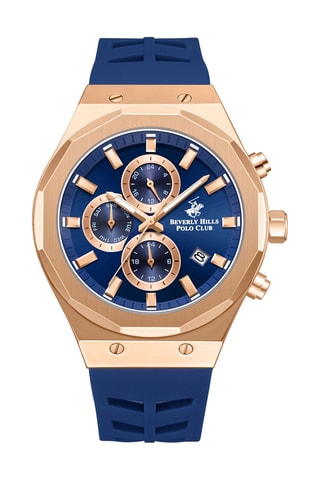 Reloj de cuarzo de silicona - Azul marino