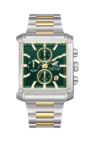 Reloj de metal - Cronógrafo - Plateado