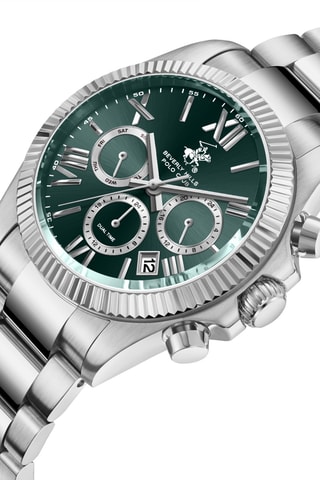 Reloj de metal - Cronógrafo - Plateado