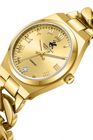 Reloj de metal - Dorado