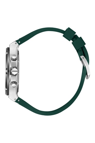 Reloj de silicona - Cronógrafo - Verde y negro