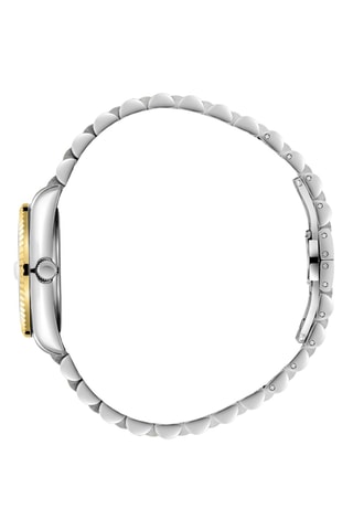 Reloj de metal - Plateado y dorado