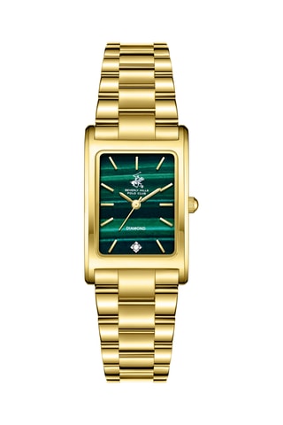 Reloj de cuarzo de metal - Dorado