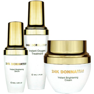 Estuche aclarador 24K Brightening Donna Bella - 3 productos