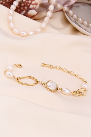 Pulseira - Banhado a ouro amarelo