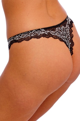 Perizoma Perfection - Bianco e nero