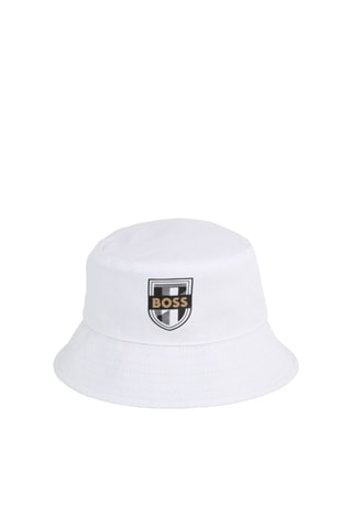 Gorro bucket reversible - Beige y blanco - Boss