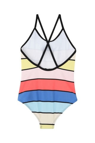 Bañador - Blanco y azul cobalto - Sonia Rykiel