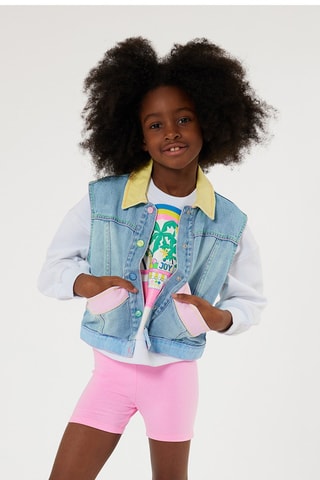 Veste en jean - Bleu - Billieblush