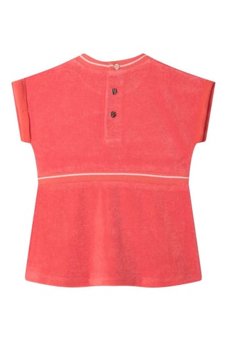 Vestido de algodón orgánico - Rojo - Carrément Beau